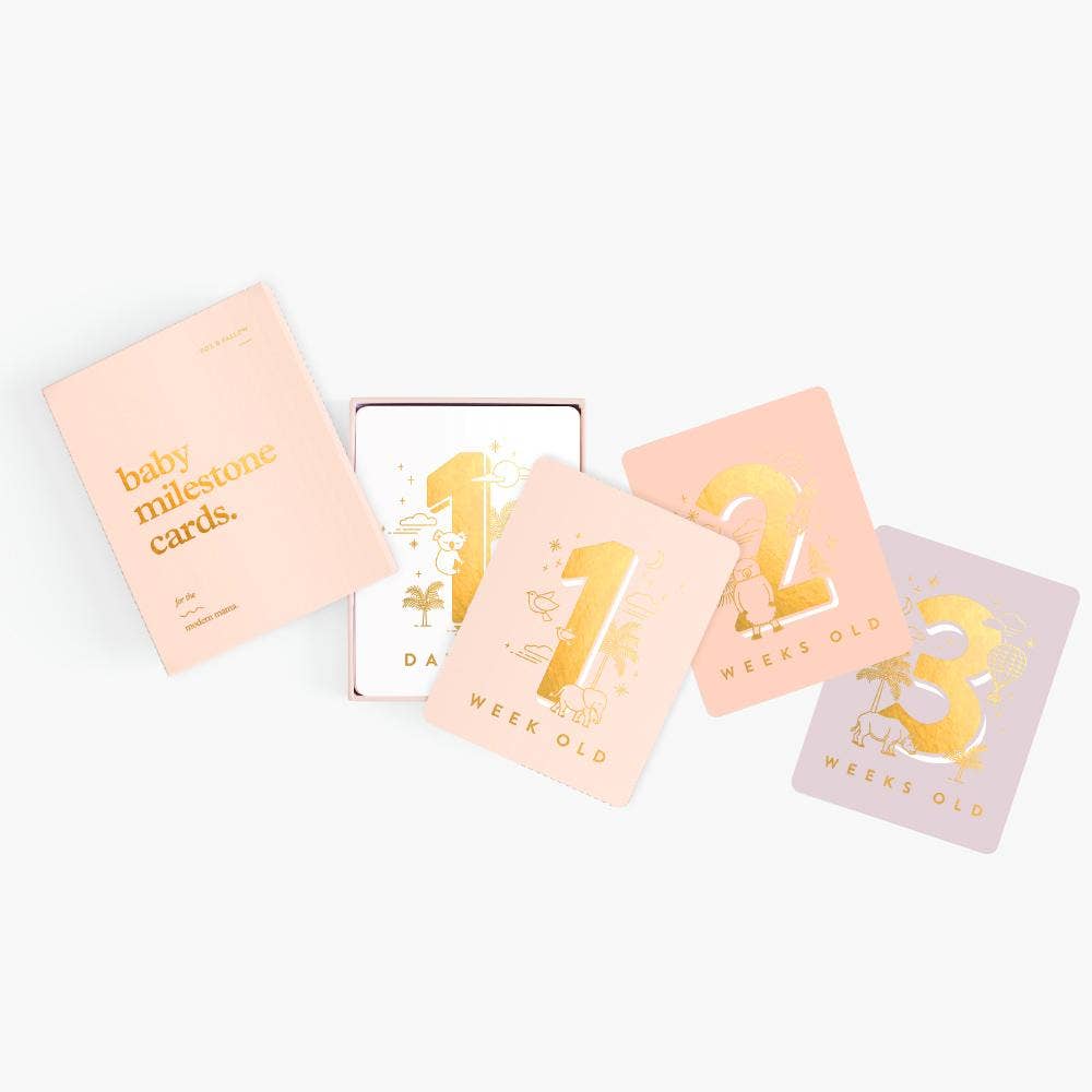 Fox & Fallow - Baby Milestone Cards