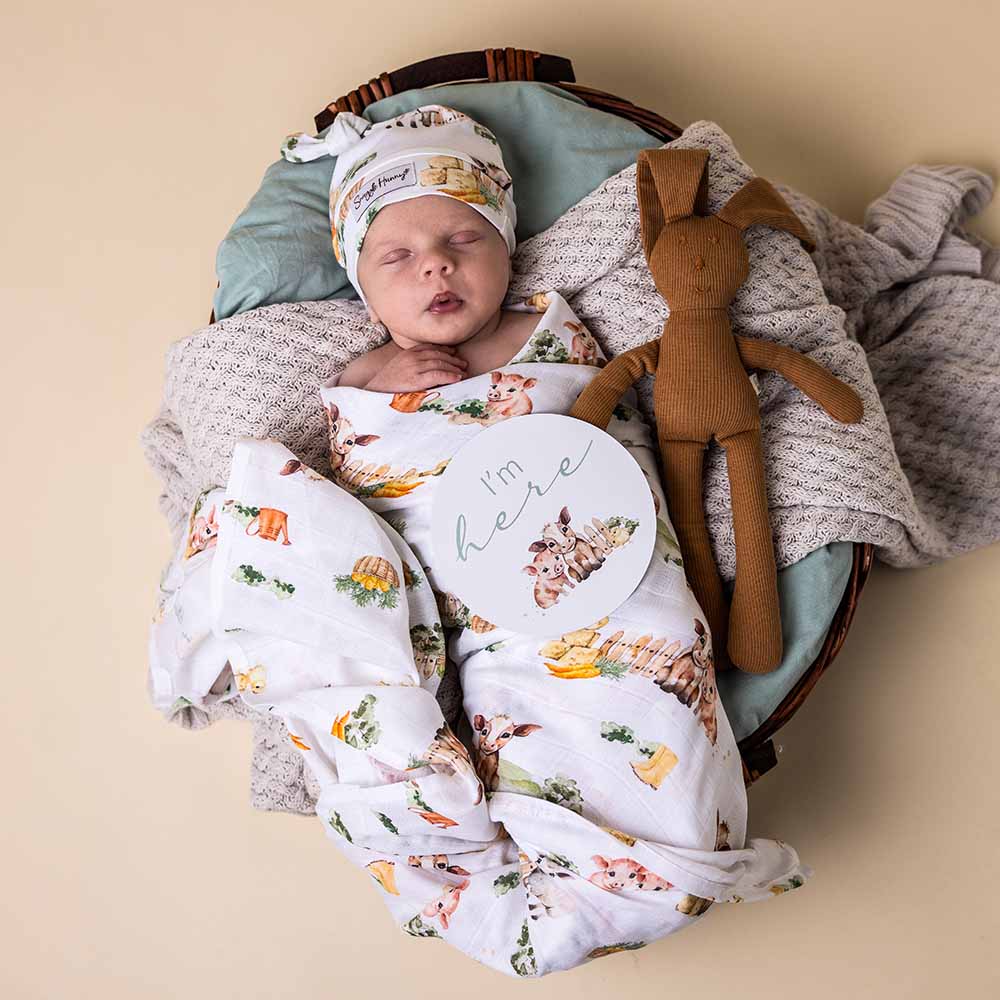 Snuggle Hunny - Farm Organic Muslin Wrap