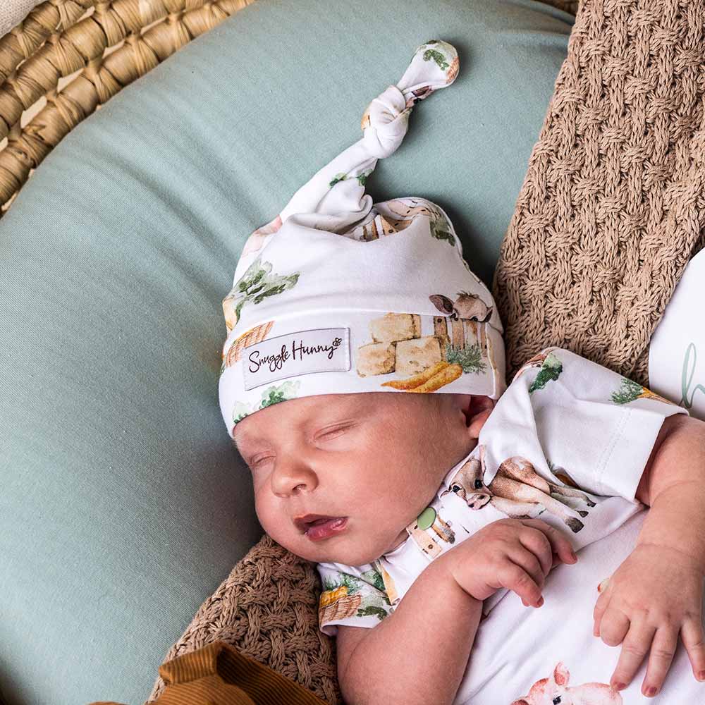 Snuggle Hunny - Farm Organic Knotted Beanie