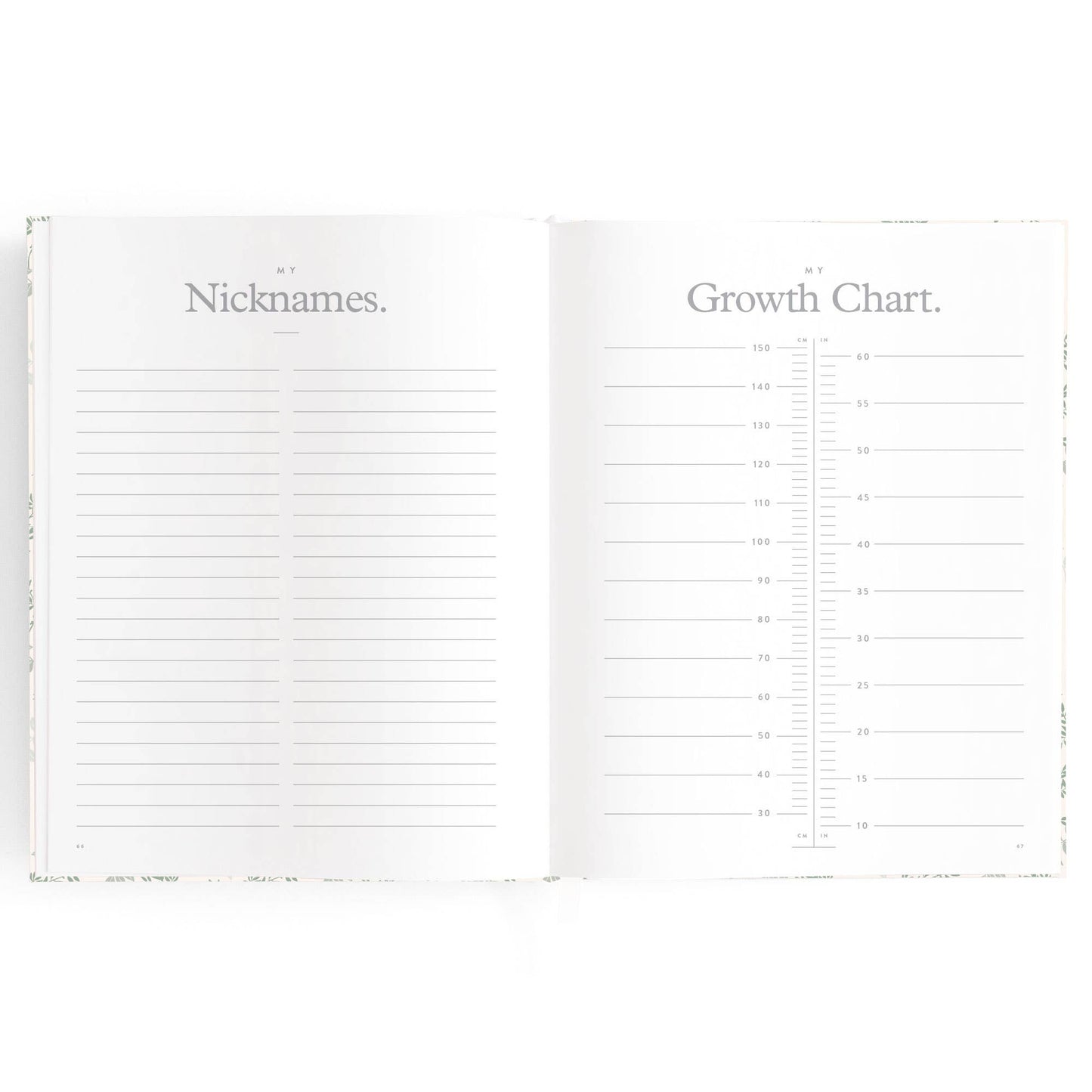 Fox & Fallow - Baby Book Cypress