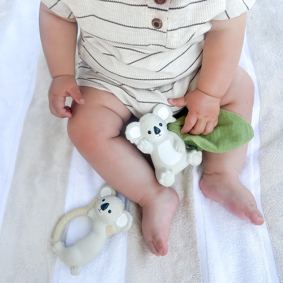 Winnie Parkes - Banks the Koala Teether, Rattle and Scrunch