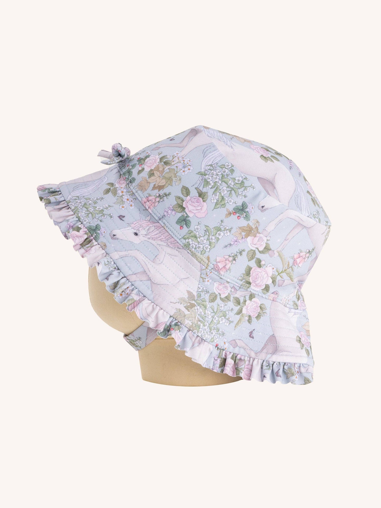 Fleur Harris - 'Field of Dreams' Swim Hat - Soft Aqua