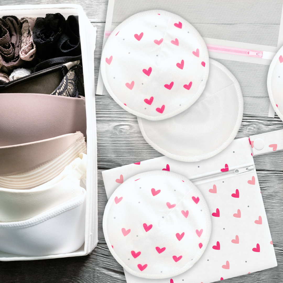 Ninja Mama - Ninja Mama 4 layer Washable Organic Bamboo Nursing Pads
