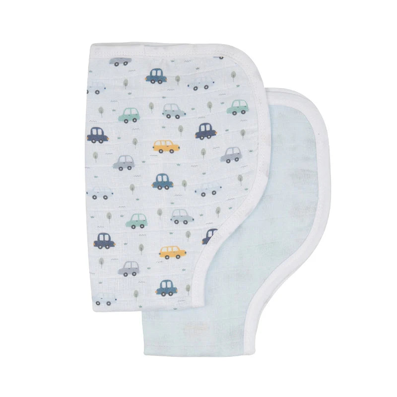 All4Ella - Burp Cloth 2pk - Beep Beep