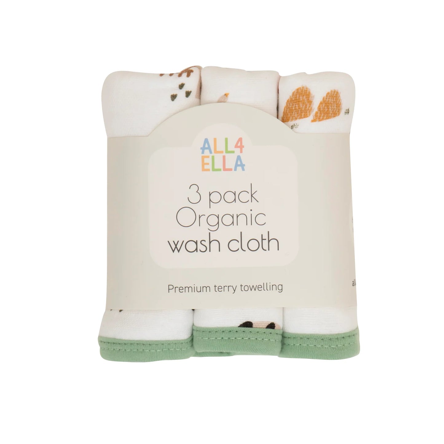 Wash Cloth 3pk