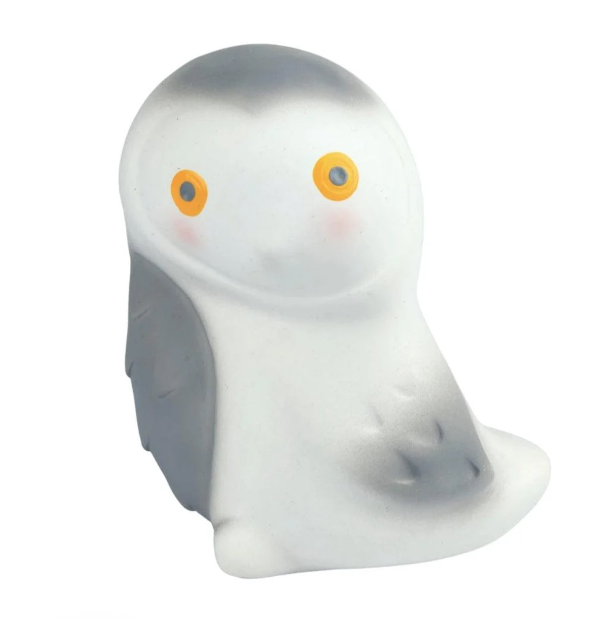 Snowy Owl Rubber Toy