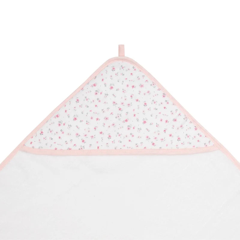 All4Ella - Hooded Towel - Pink Petals