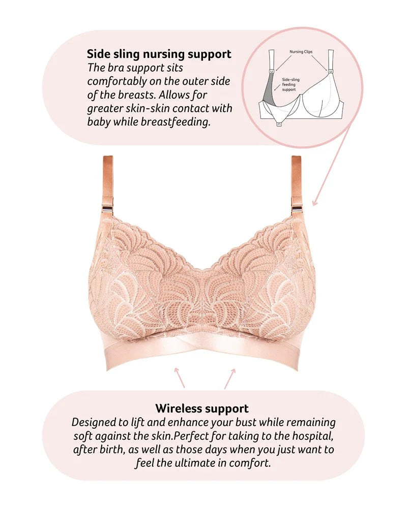 Warrior 2.0 Multifit Nursing Bra - Bronze