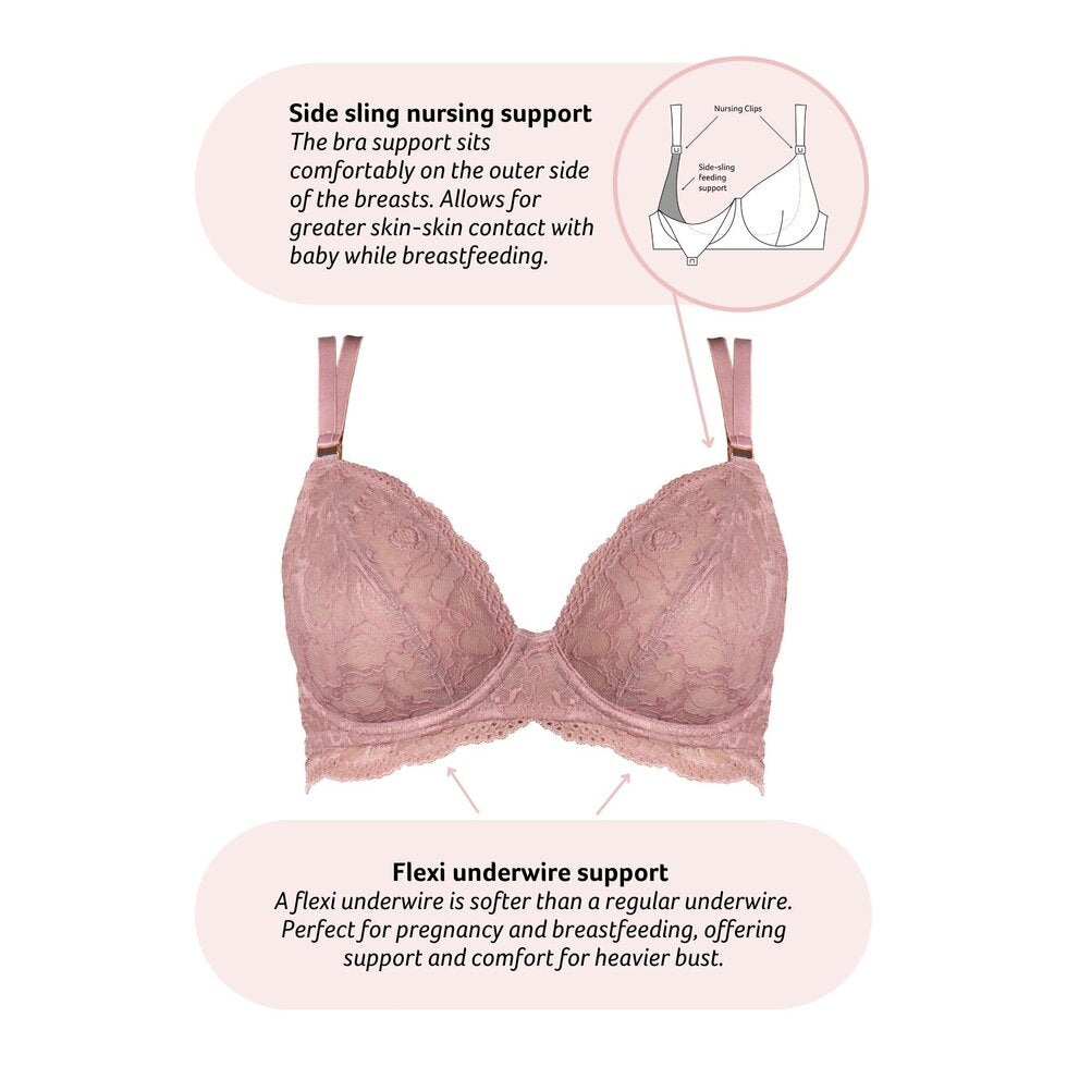 Hotmilk - Heroine Plunge Nursing Bra