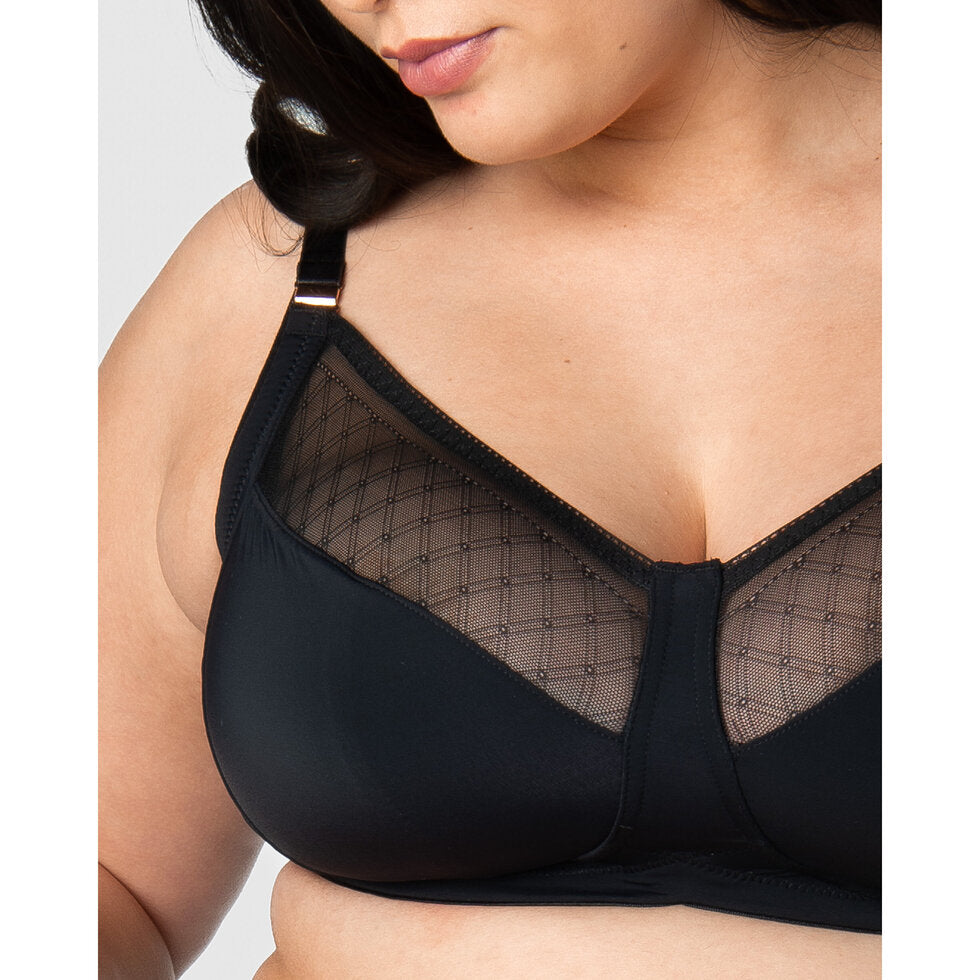 Lunar Eclipse Nursing Bra - Black