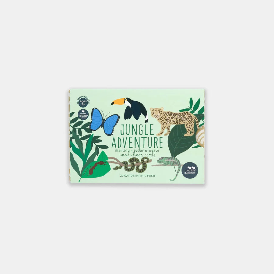 Jungle Adventure Memory Snap Cards