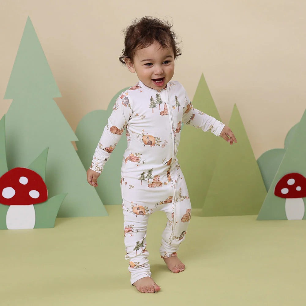 Bears Snugglesuit Convertible Romper