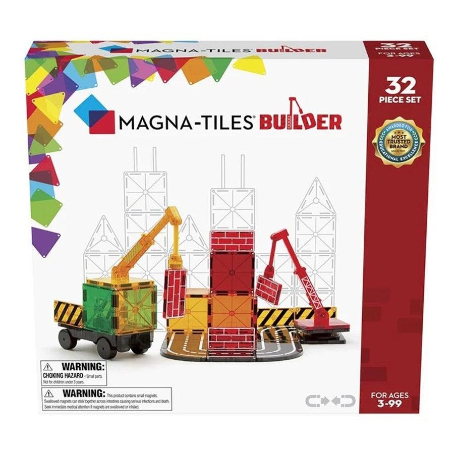 MAGNA-TILES - Builder Set 32 Piece