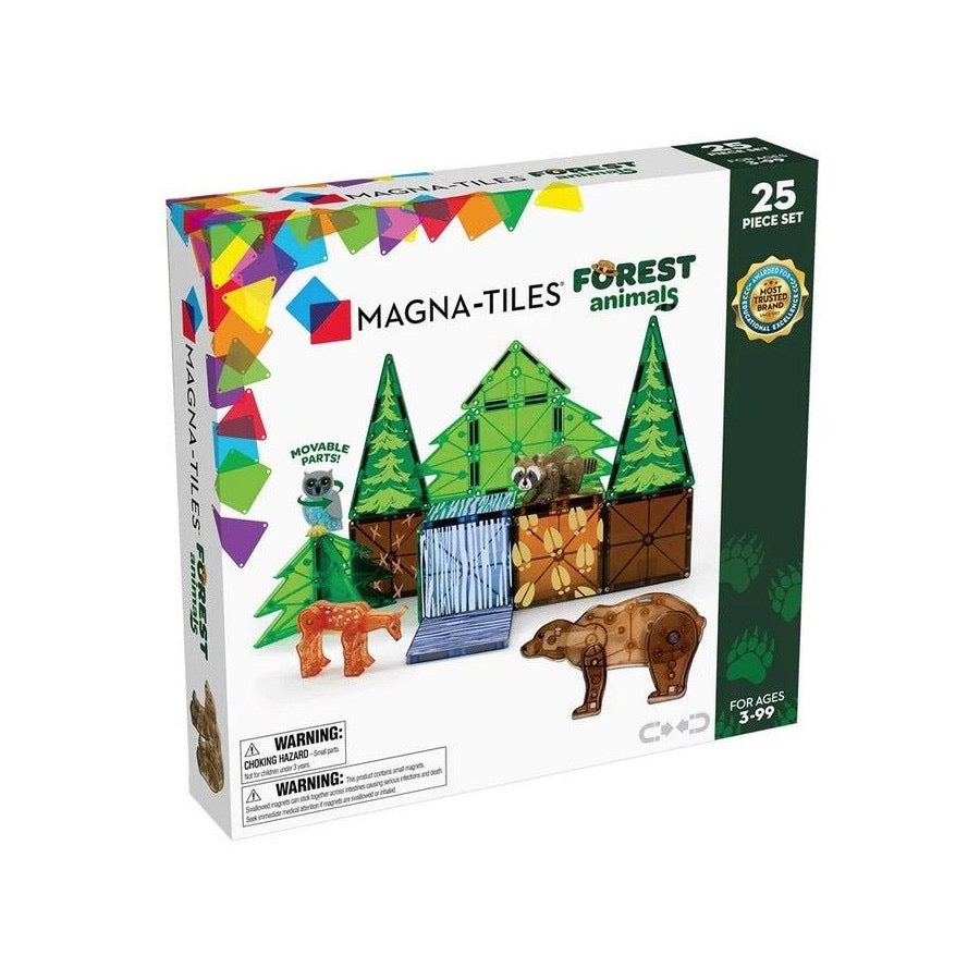MAGNA-TILES - Forest Animals - 25 Piece Set