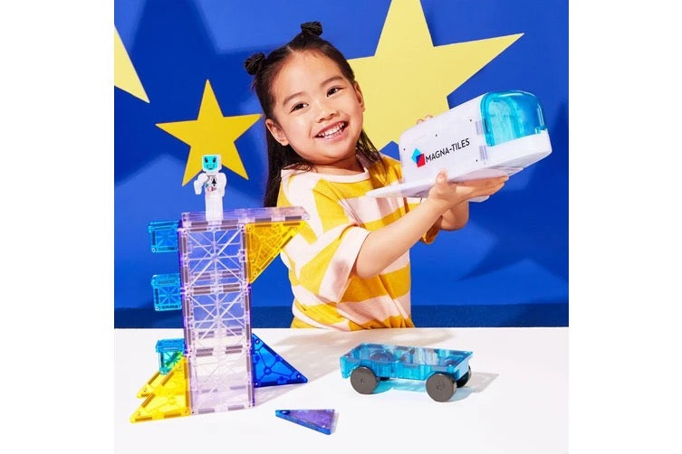 MAGNA-TILES - Space + microMAGS - 32 Piece Set