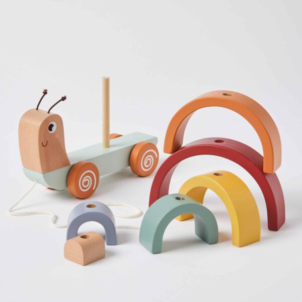 Pull Along Snail - Zookabee