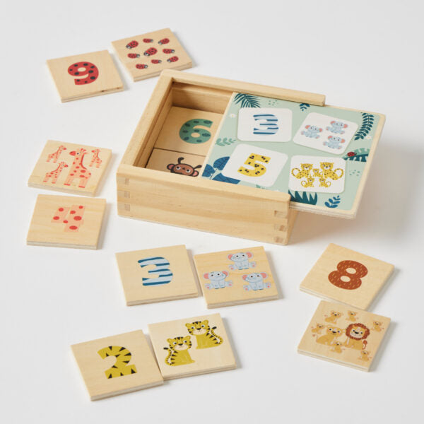 Wooden Learning Numbers - Zookabee
