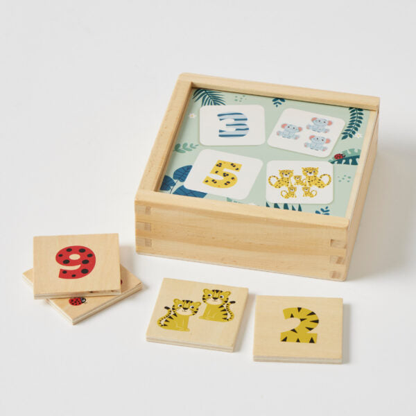 Wooden Learning Numbers - Zookabee