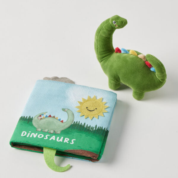 Jiggle & Giggle - Dinosaurs Activity Fabric Book & Toy Set