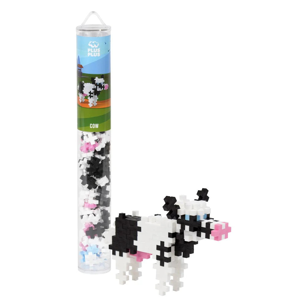 Plus-Plus - Cow - 100 Pcs Tube