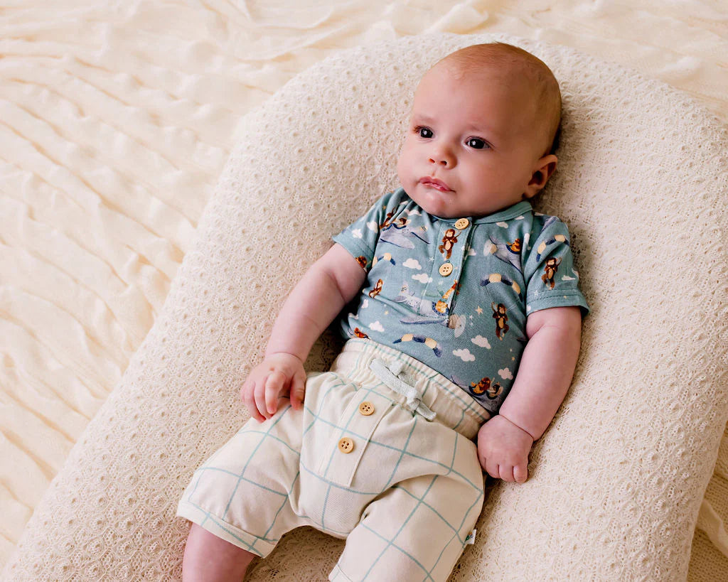 Henley Bodysuit - Jungle Express