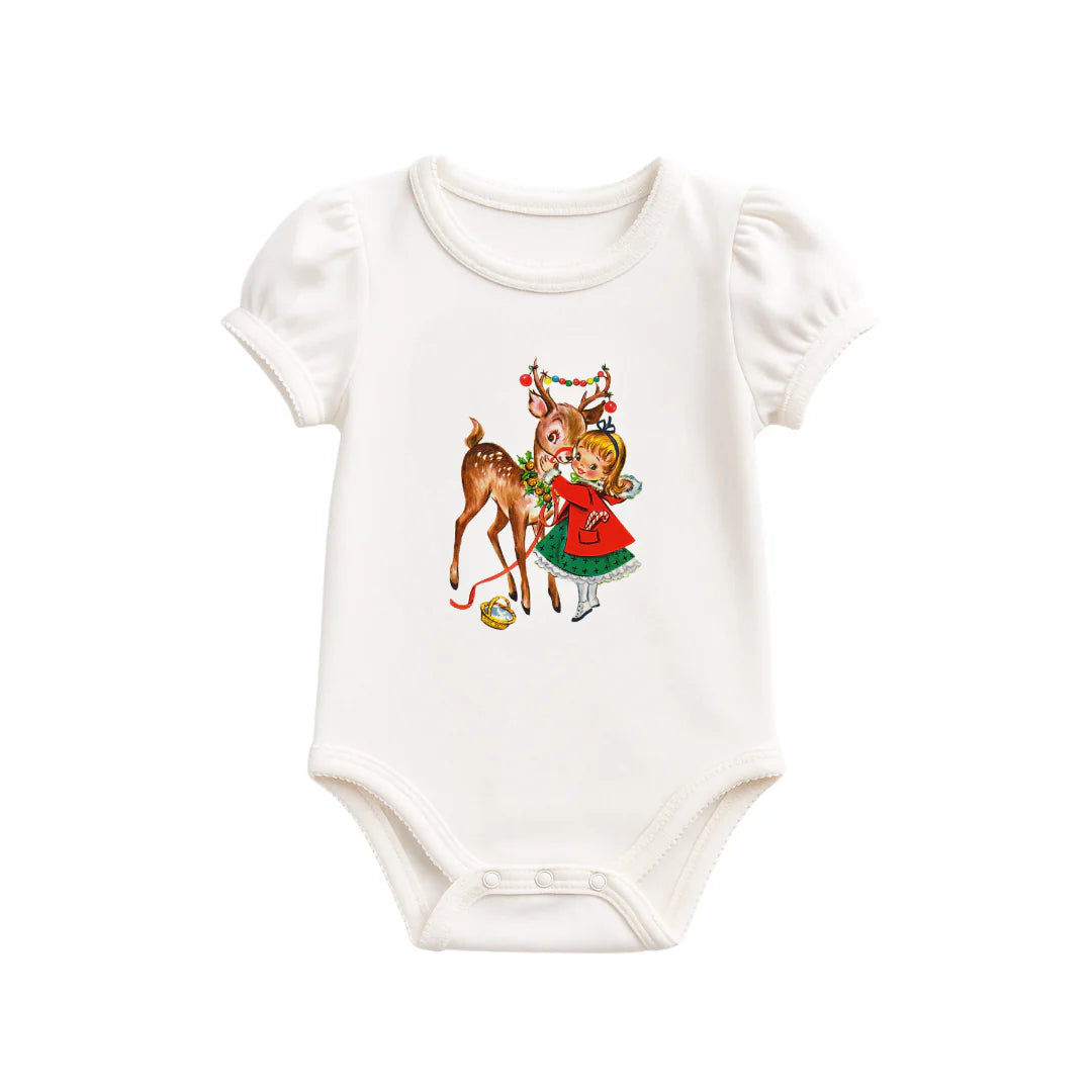 Confetti Kidz - Reindeer Belle Bamboo Bodysuit