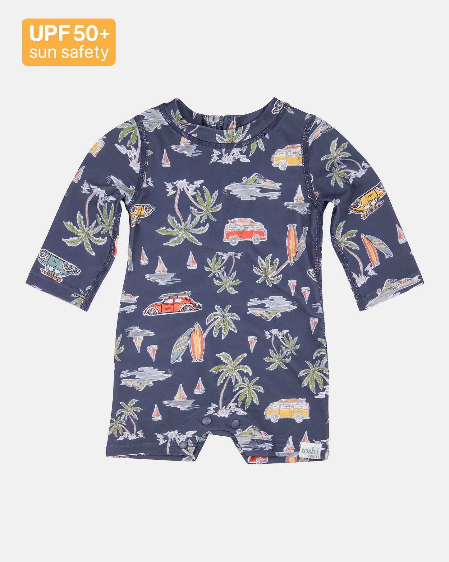 Toshi - Swim Baby Onesie Long Sleeve Classic