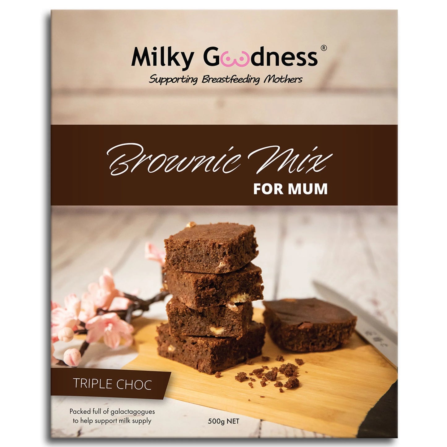 Milky Goodness - Triple Choc Brownie Mix