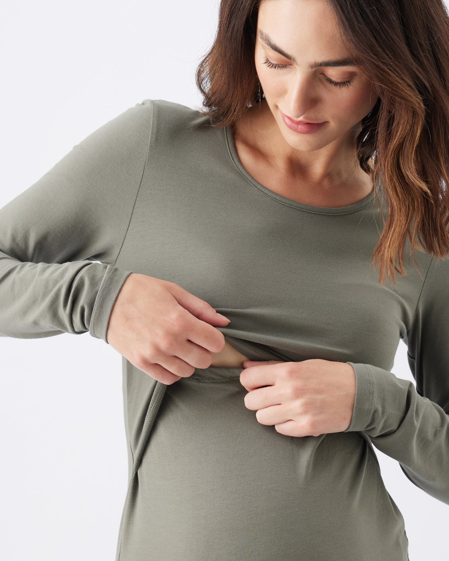 Organic Cotton Nursing Top