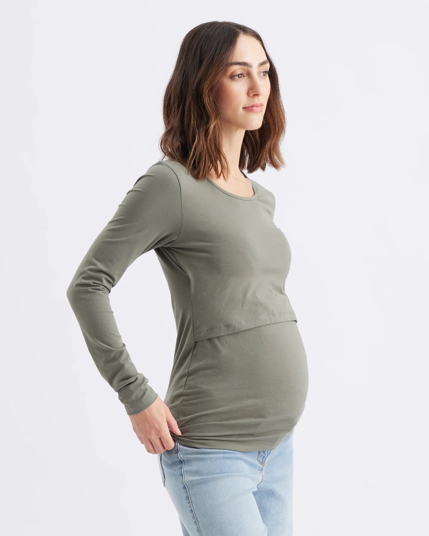 Organic Cotton Nursing Top