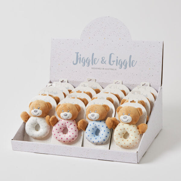 Jiggle & Giggle - Bashful Bears Rattle