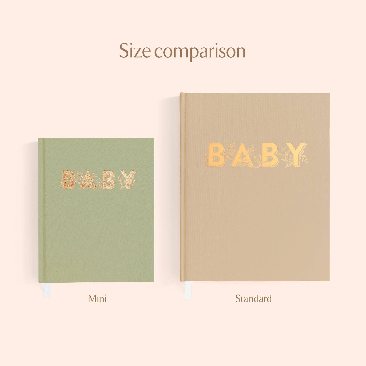 Fox & Fallow - Mini Baby Book Sage