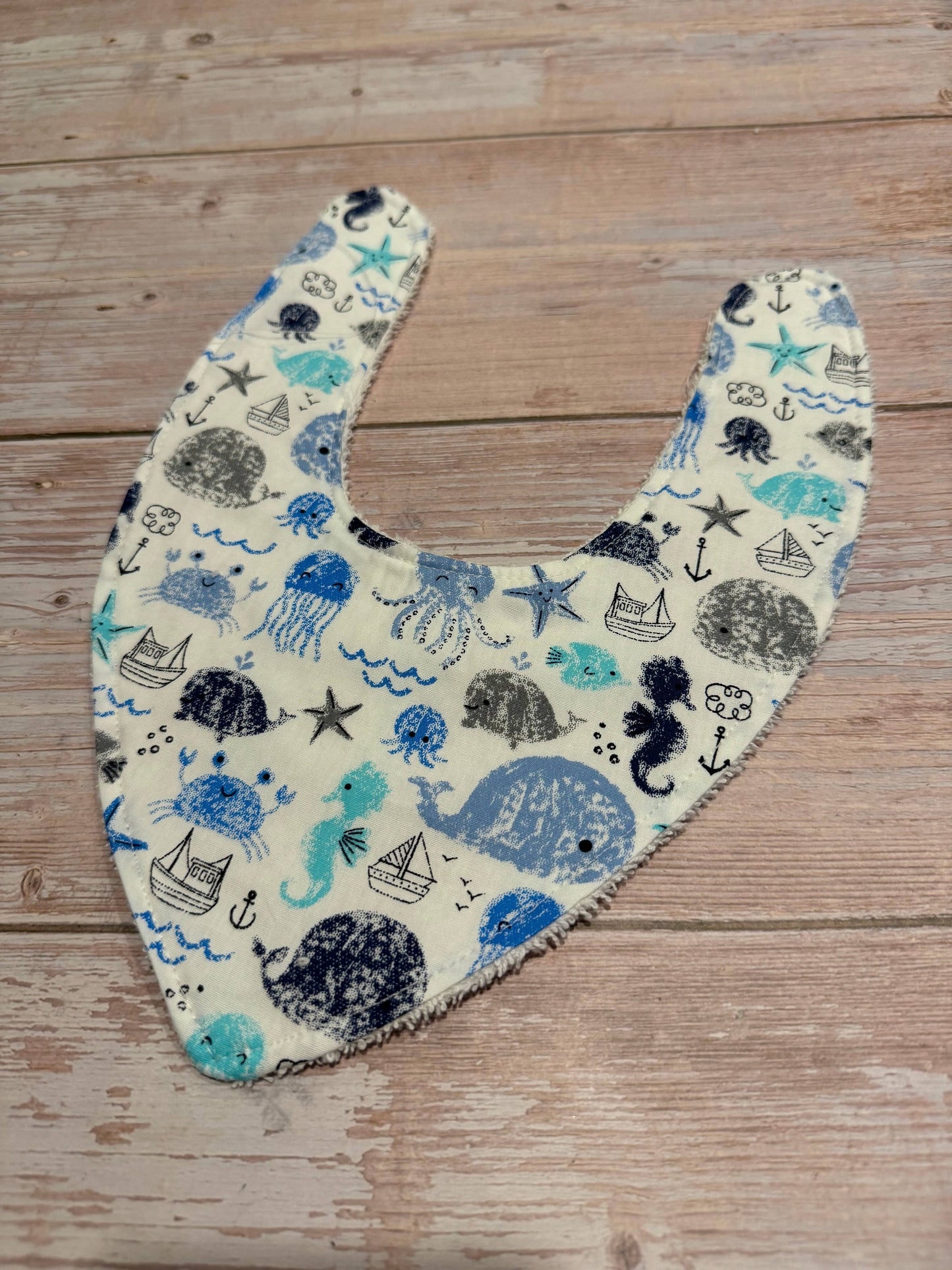 Finished with a Kiss - Baby Bib - Dribble Bib - Kai