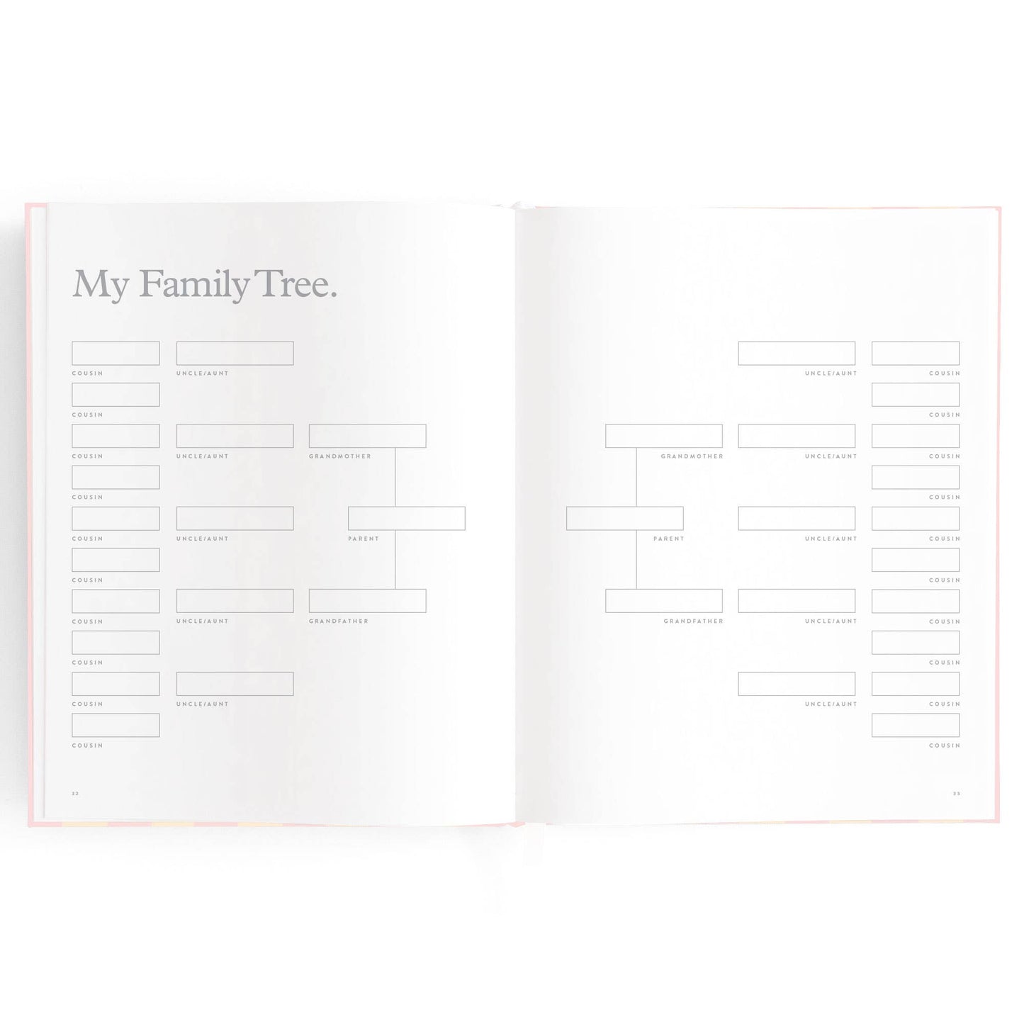 Fox & Fallow - Baby Book Petal Stripe