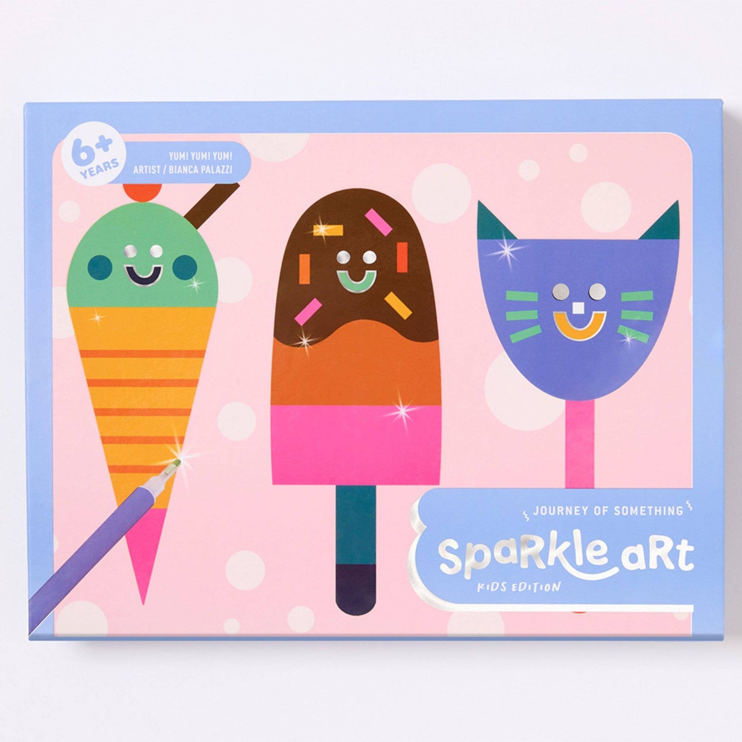 Journey Of Something AU & EU - Kids Sparkle Art Kit - Yum! Yum! Yum!