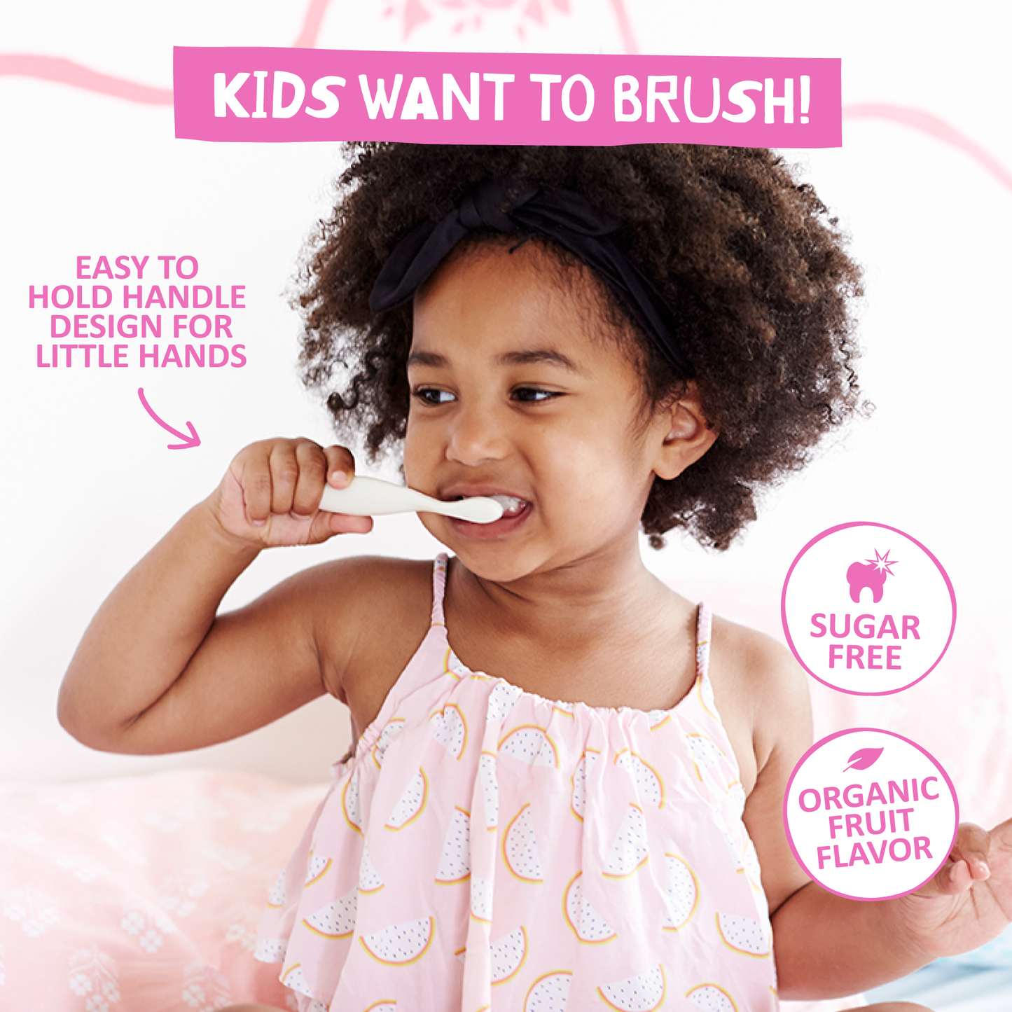 Jack N' Jill Kids - Jack N' Jill Natural Certified Toothpaste Berries & Cream 50g