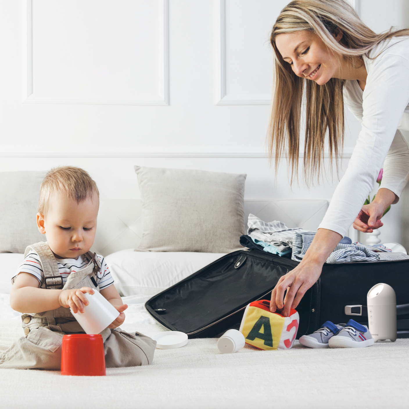 Glow Dreaming - Travel All in One Night Light-Pink Noise-Aromatherapy