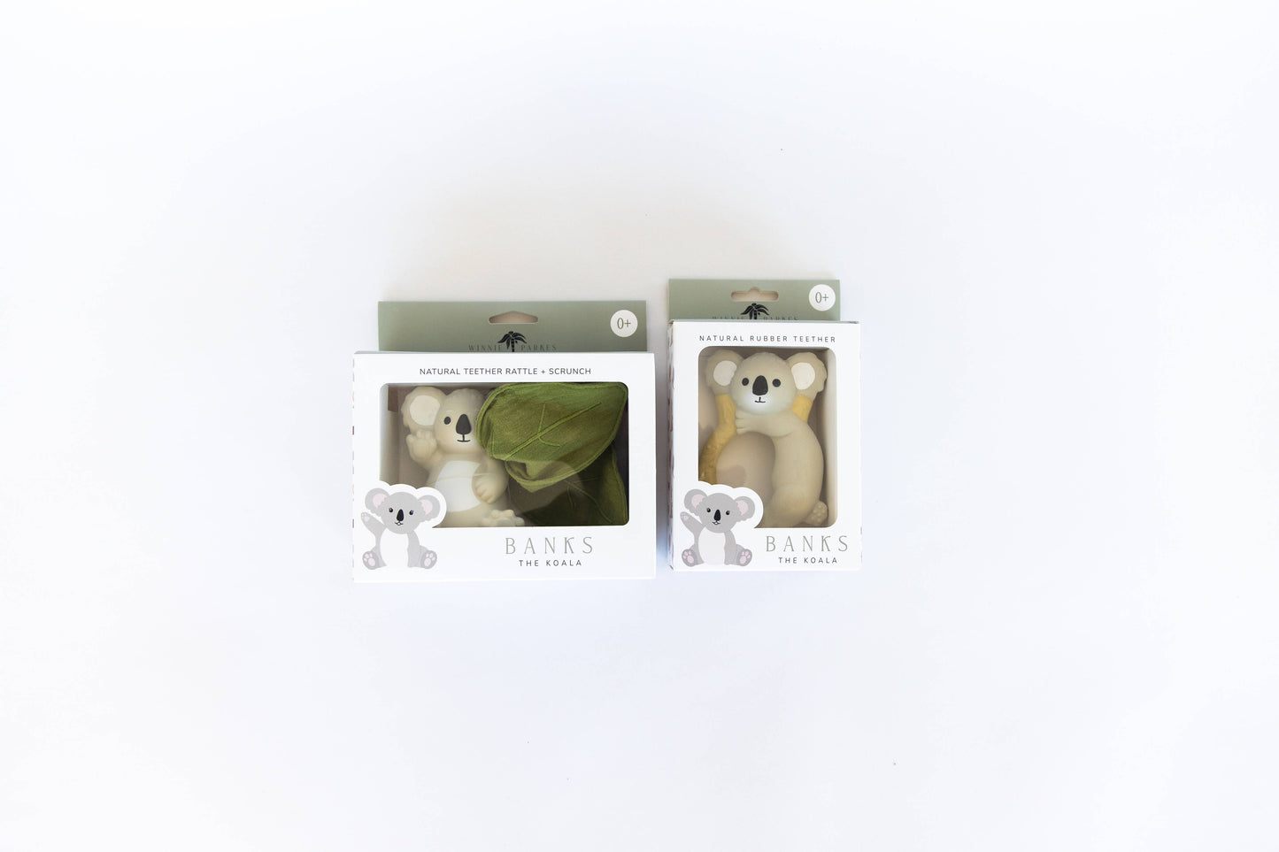 Winnie Parkes - Banks the Koala Teether, Rattle and Scrunch
