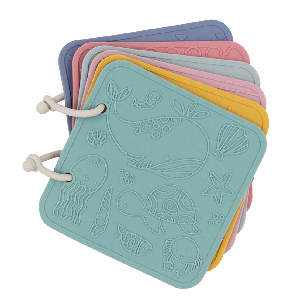 Living Textiles - Silicone Baby Bath Book