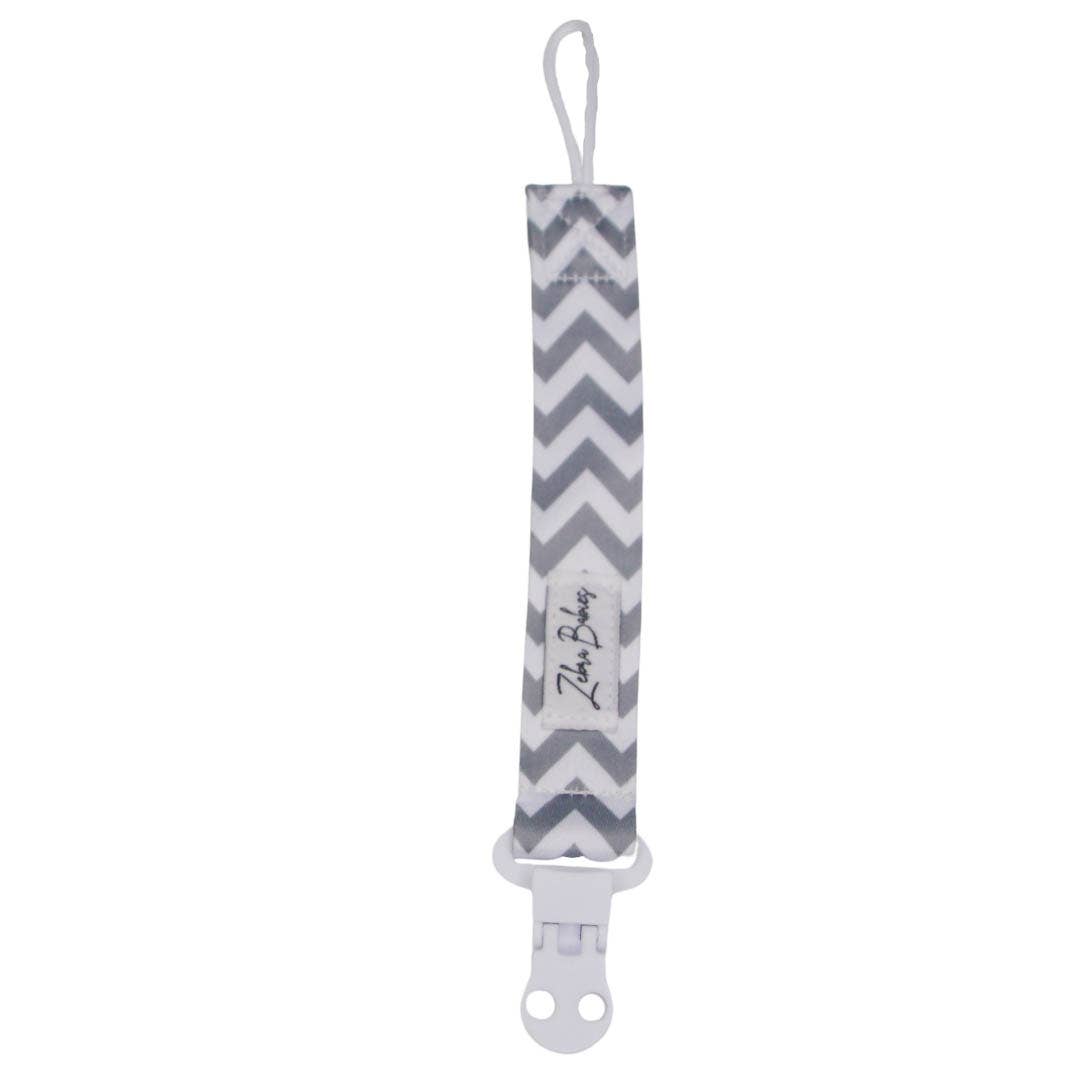 Zebra Babies - Dummy Clip - Flexi Ribbon