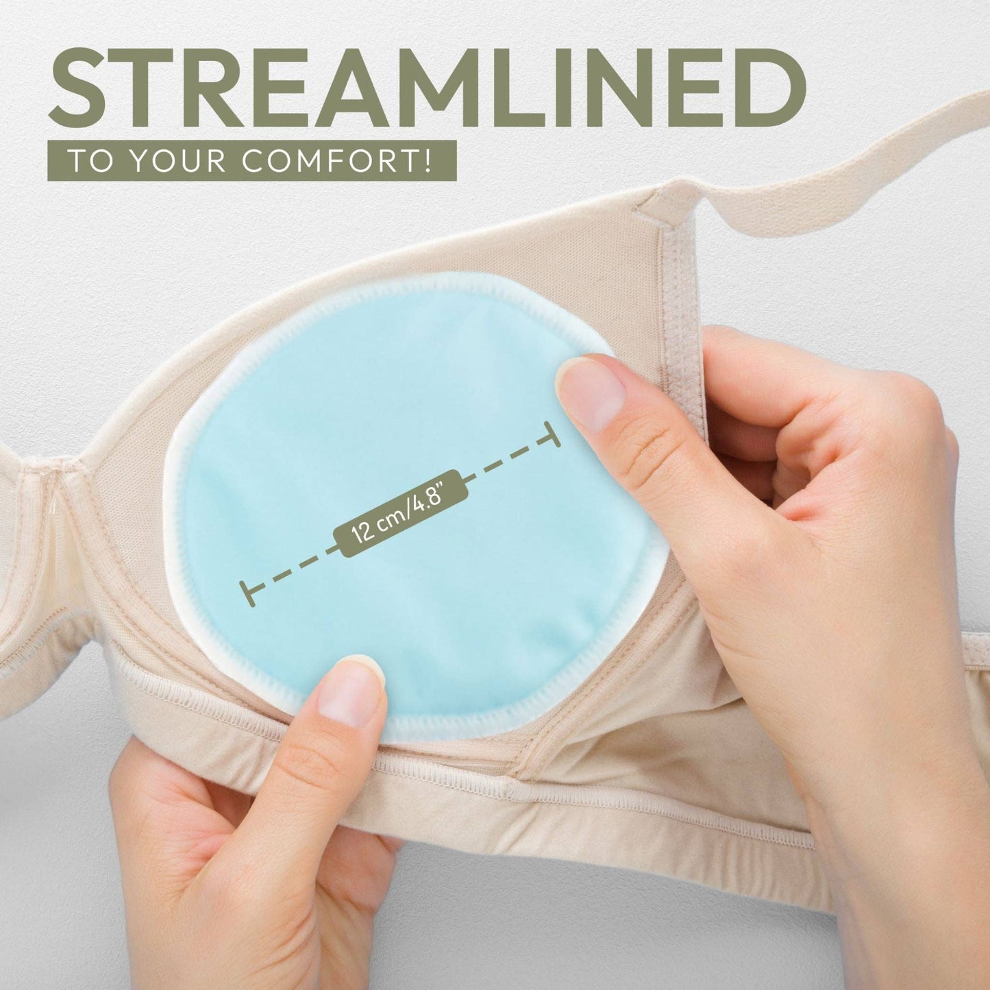 Zoe Sage - Reusable Nursing Breast Pads Organic Bamboo - Mixed Colour Bundle (8pk)