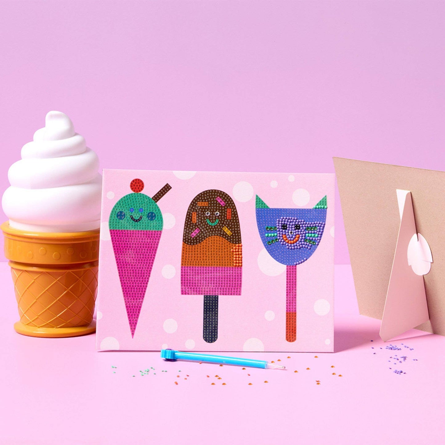 Journey Of Something AU & EU - Kids Sparkle Art Kit - Yum! Yum! Yum!