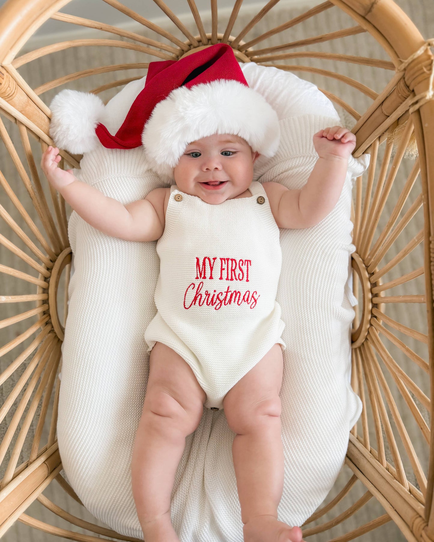 Elke & Indigo - My First Christmas Romper