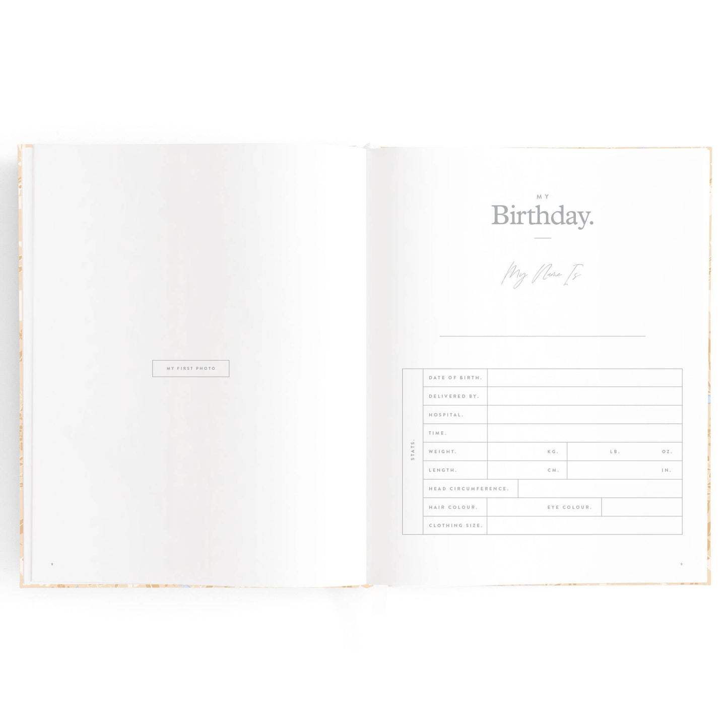 Fox & Fallow - Baby Book Forest Friends Maple