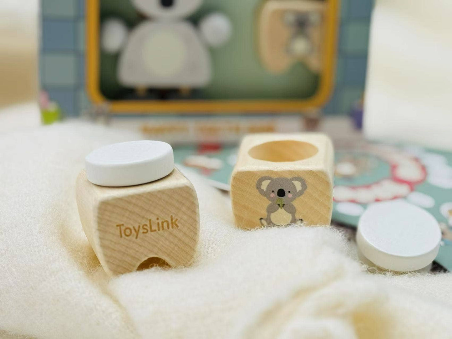 ToysLink - Wooden Happy Teeth Duo with Story Book-Koala