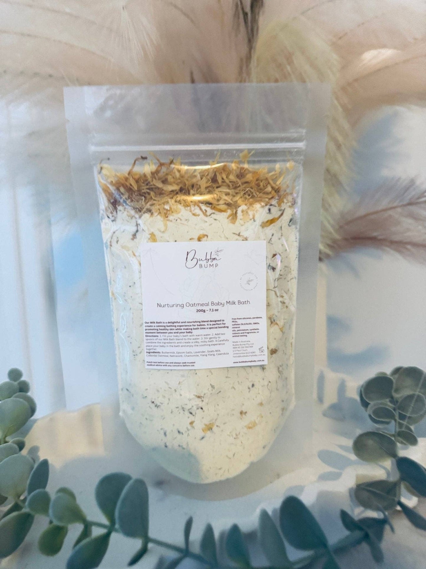 Bubba Bump - Nurturing Oatmeal Baby Milk Bath