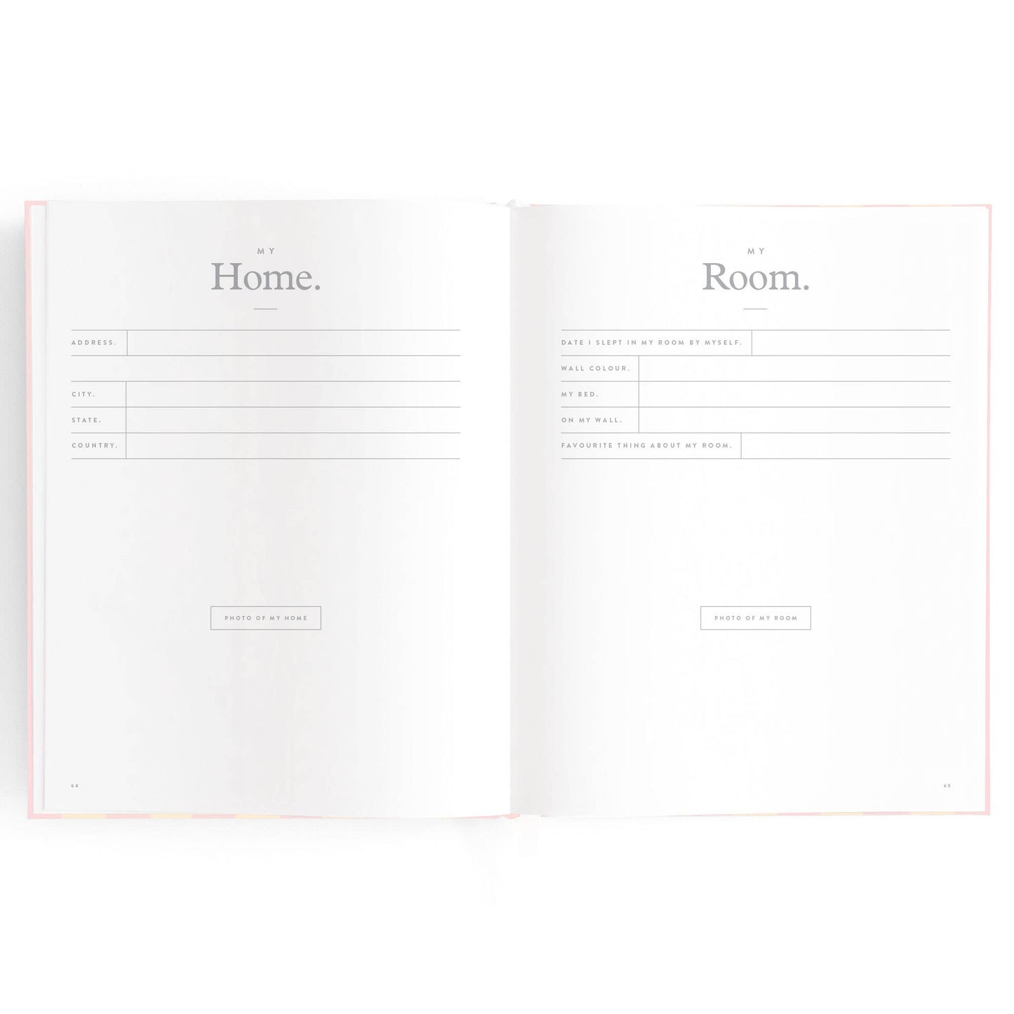 Fox & Fallow - Baby Book Petal Stripe
