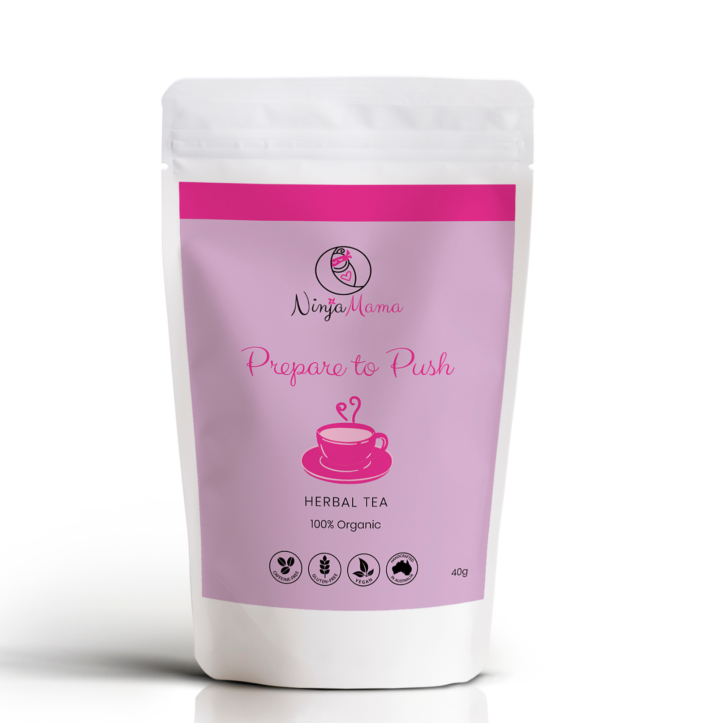 Ninja Mama - Ninja Mama Prepare to Push Loose Leaf Raspberry Leaf Tea 40g