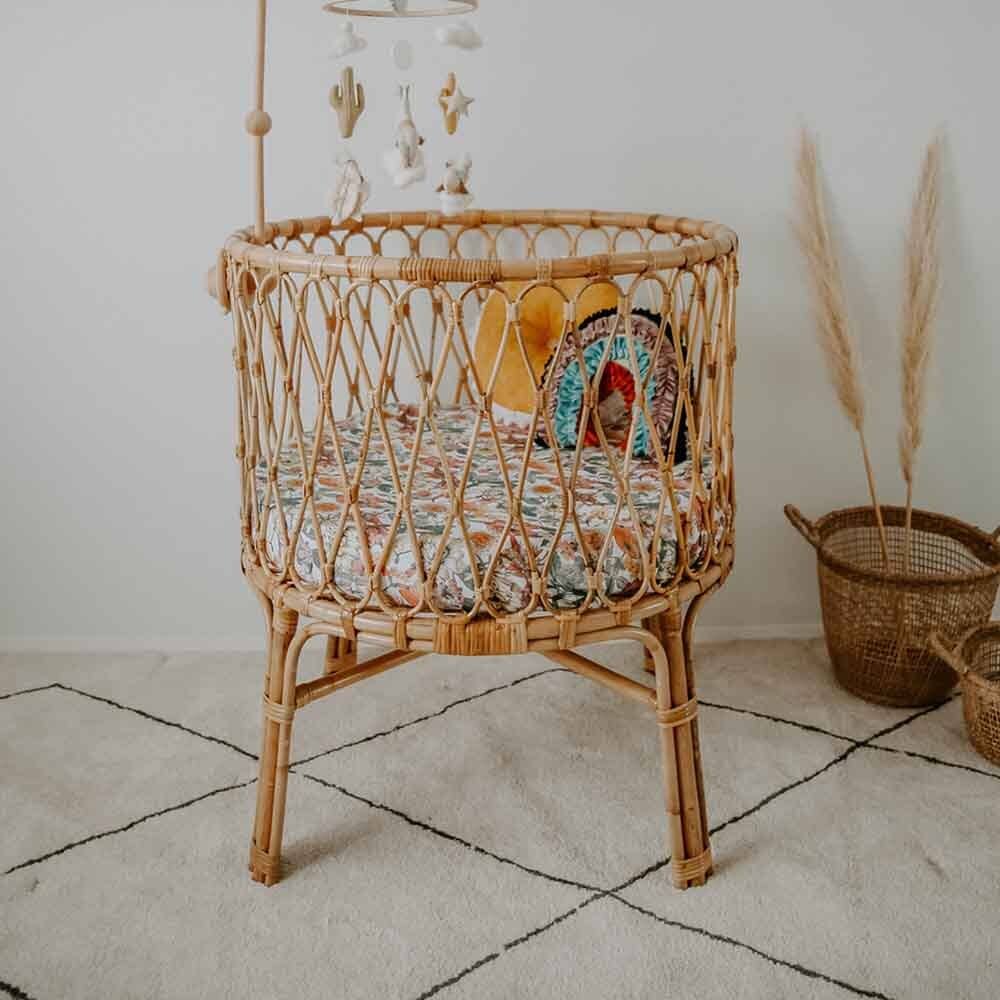 Australiana Fitted Cot Sheet