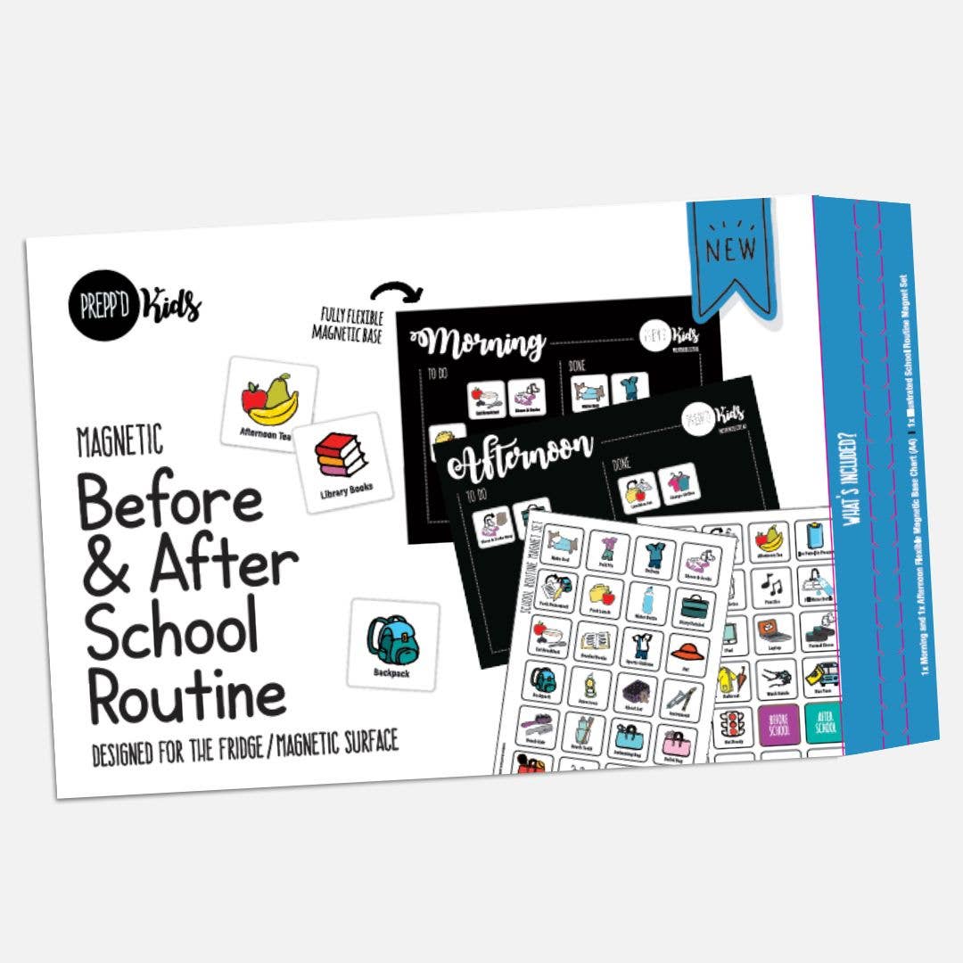 Before & After School Routine Chart (A4)